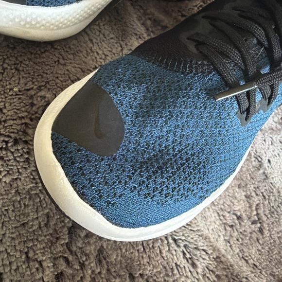 Nike Joyride Run Flyknit Women's 7.5 Running Shoes Blue Purple Black AQ2731-004 - Picture 3 of 11